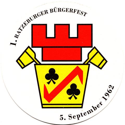 ratzeburg rz-sh rommeldeus rund 1b (215-1 brgerfest1962)